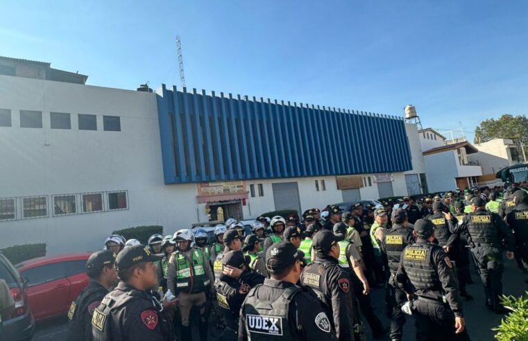 PNP realiza tercer operativo en plataforma Avelino Cáceres