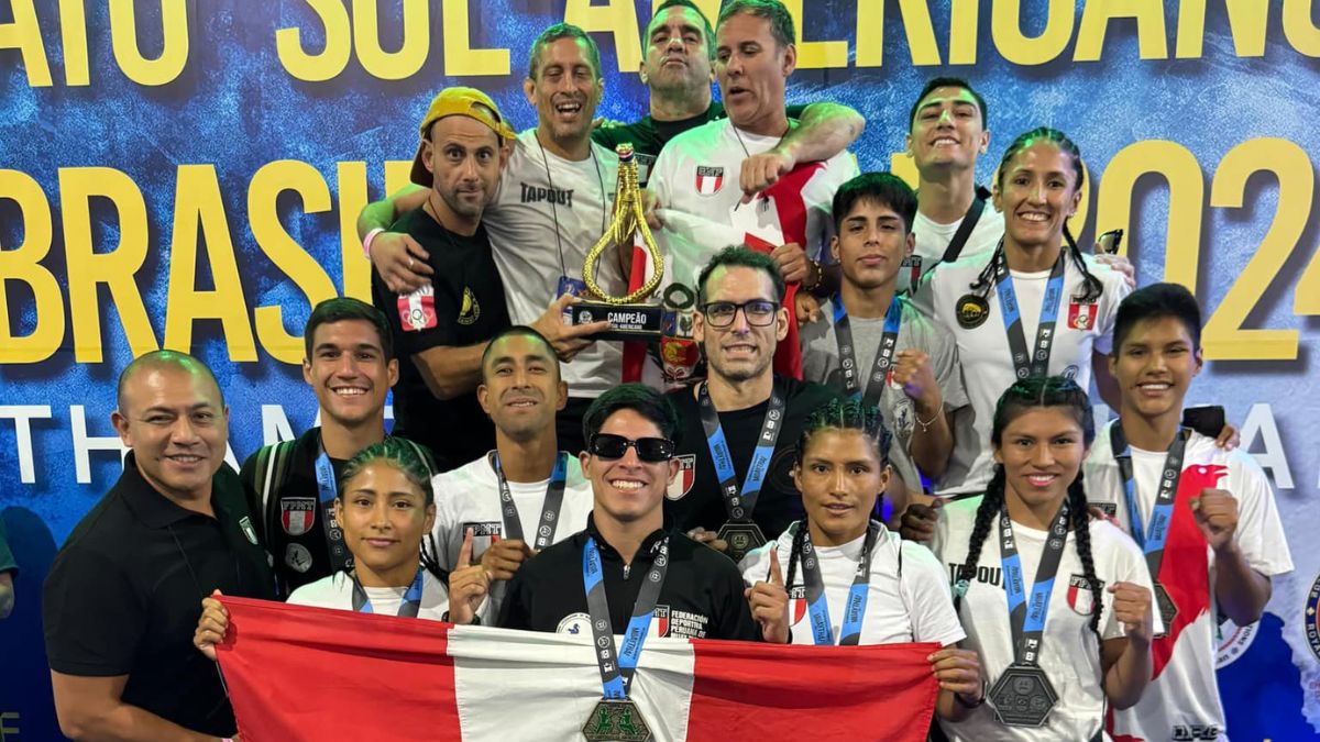 Perú arrasa en el Sudamericano de Muaythai con 8 medallas de oro