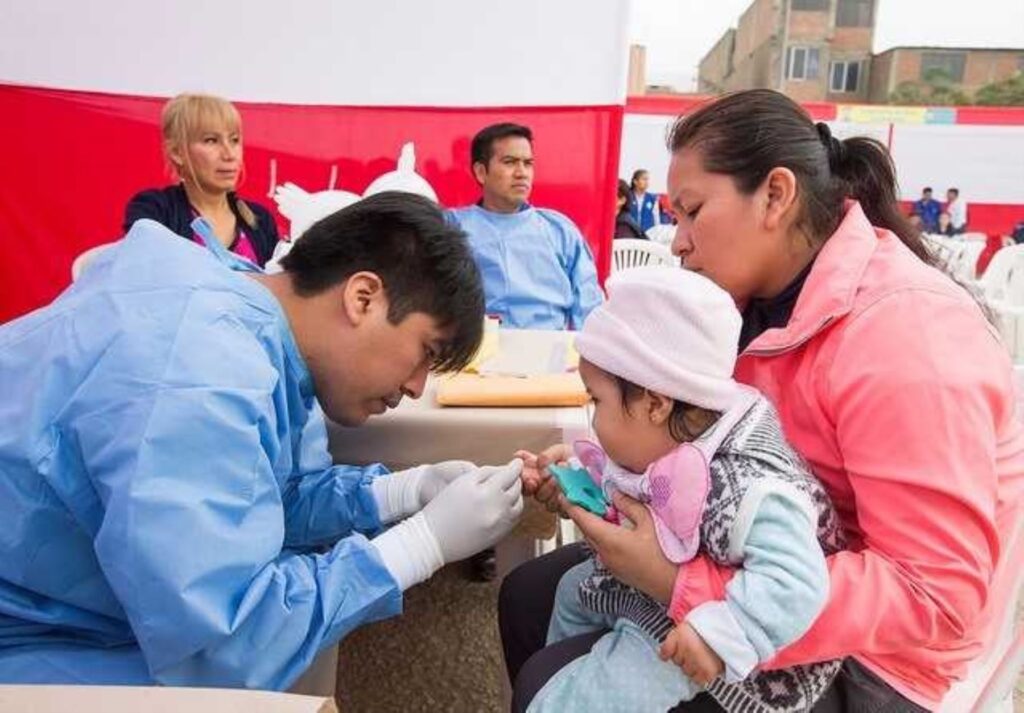 Anemia infantil va ganando terreno.