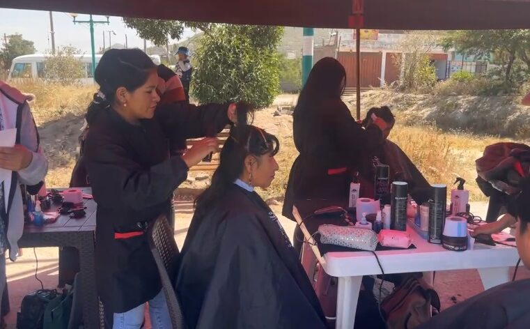 Campaña cívica integral llega al distrito de Quequeña