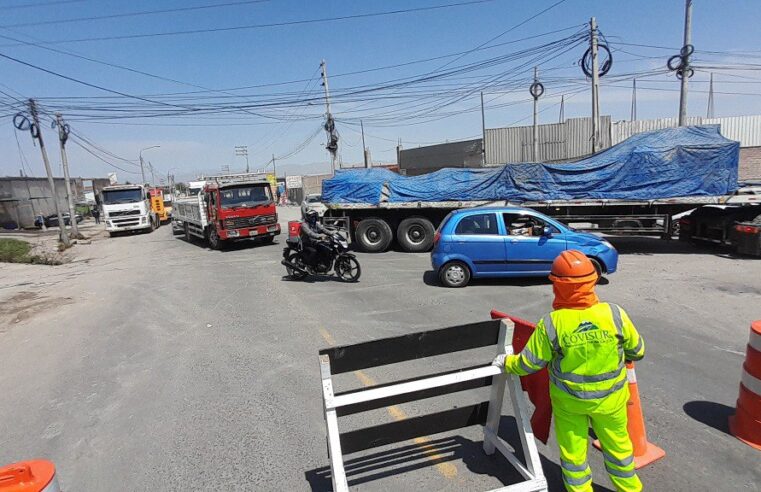 Cuestionan cierre intempestivo de tramo de alto tránsito en Vía de Evitamiento