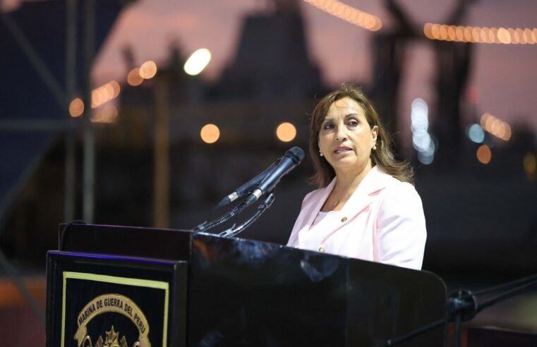 Presentan en el Congreso moción de vacancia contra Boluarte