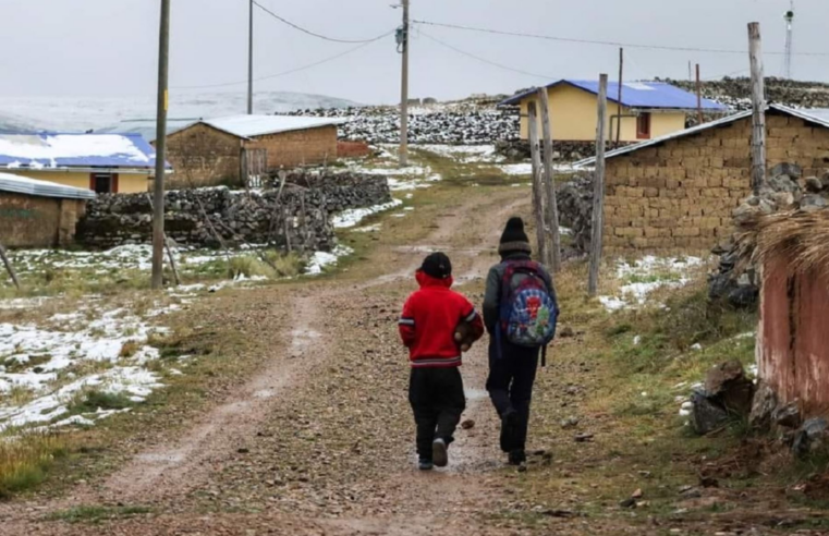 Colegios acatan el horario de Invierno por bajas temperaturas