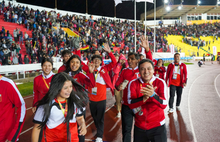 Perú sigue sumando medallas en los Juegos Bolivarianos