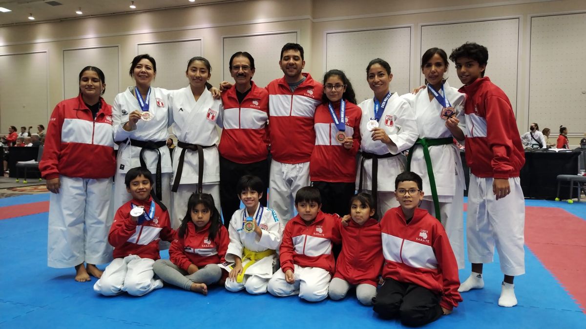 Arequipeños destacan en el Karate Internacional: 14 Medallas en el North American Open