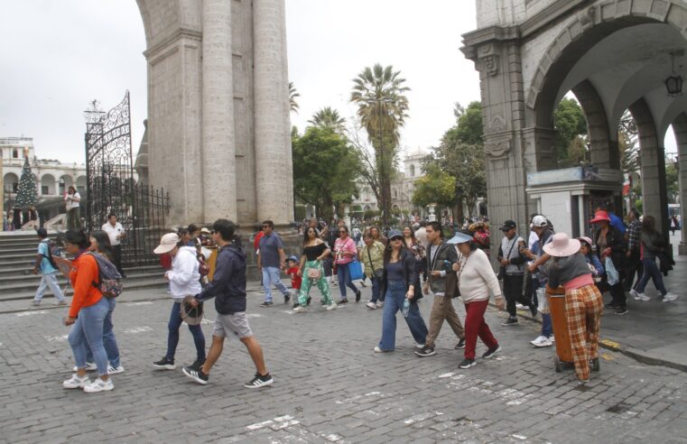Arequipa espera se incremente visitas de turistas en mayo