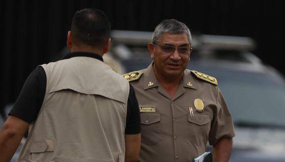 Jefe de la PNP descarta posible cambio de coronel Colchado