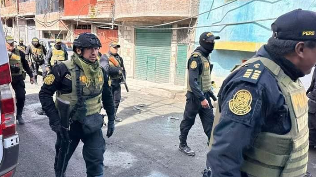 Aumentan efectivos policiales para evitar actividades ilícitas en La Rinconada Puno