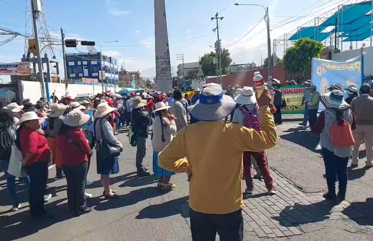 Residentes de Peruarbo continuarán protestas contra el GRA 