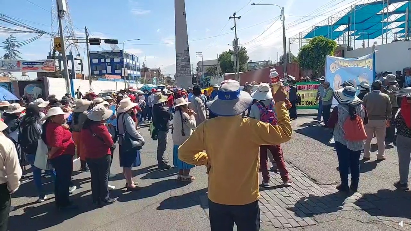 Residentes de Peruarbo continuarán protestas contra el GRA 