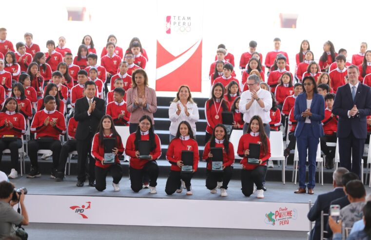 Boluarte asegura apoyo a los deportistas en los Panamericanos 2027