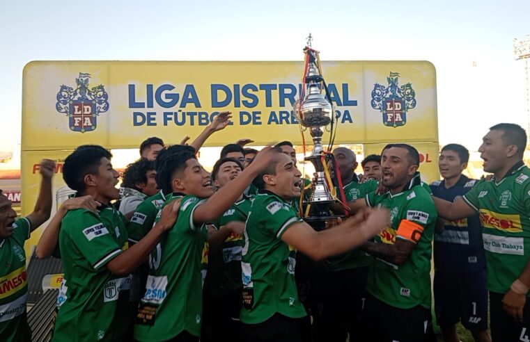 Huracán campeón en la Liga del Cercado