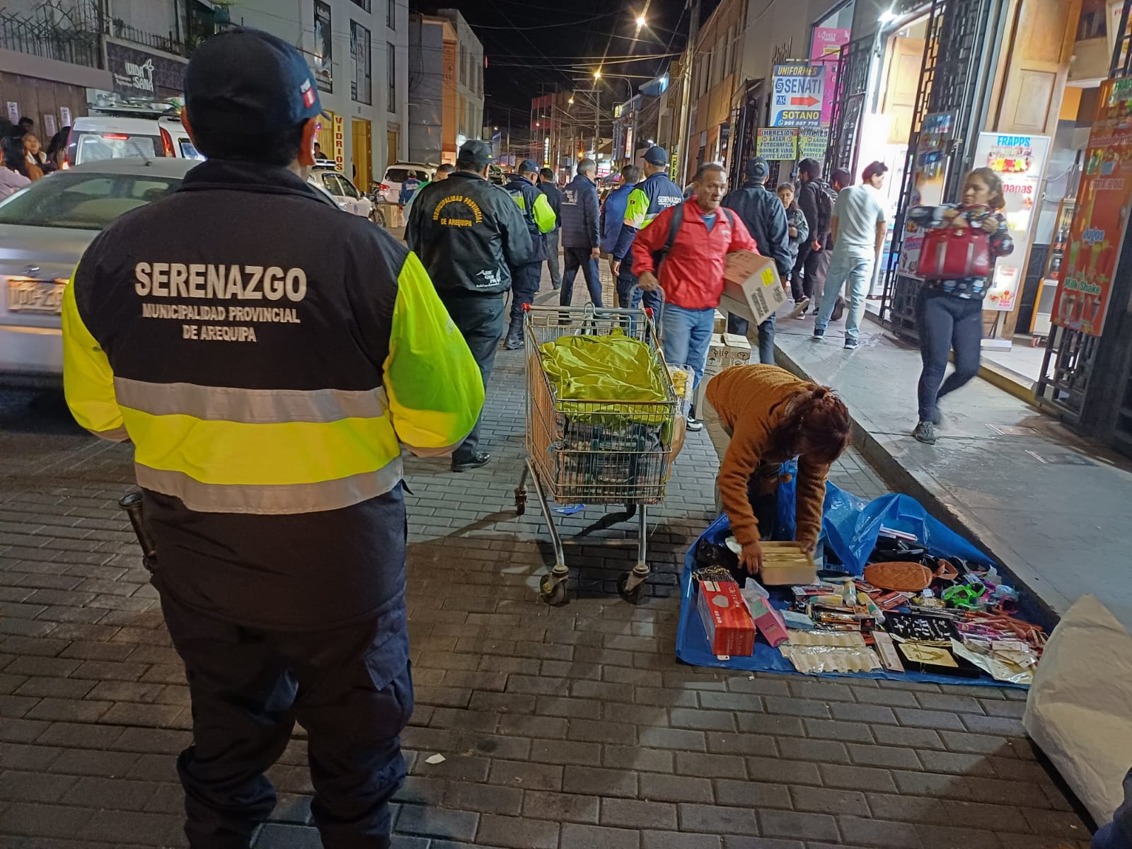 MPA realiza operativo para controlar ruido y erradicar comercio ambulatorio