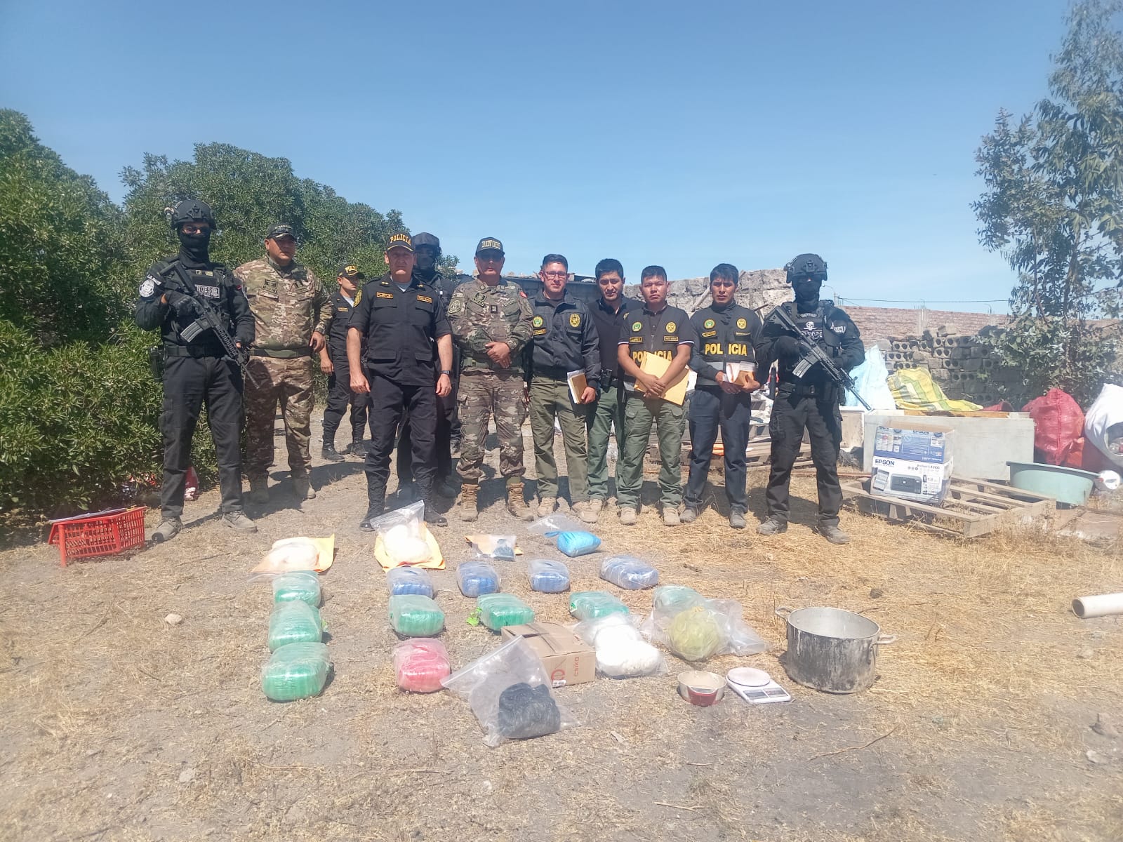 Policía desbarata red de narcotráfico en Arequipa, Huánuco y Lima