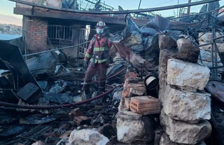 Quema de material inflamable habría ocasionado incendio en Cayma