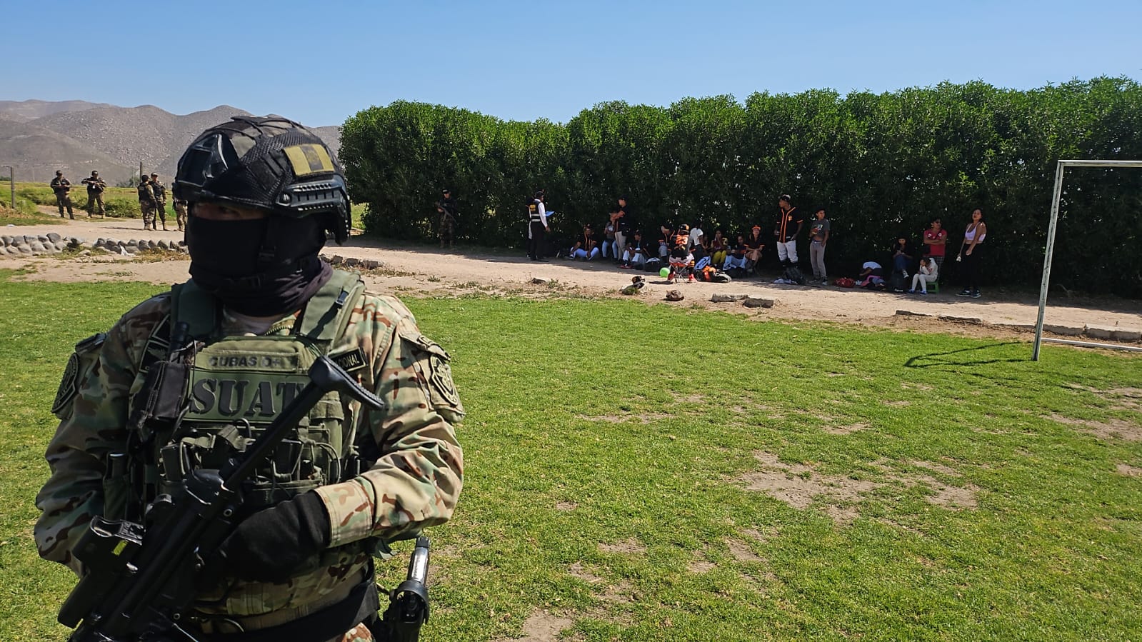 Alcalde de Sachaca pide que policías de Lima se queden hasta julio