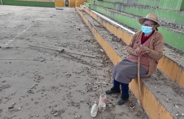 Complejo en Paucarpata es guarida de delincuentes y nido de palomas