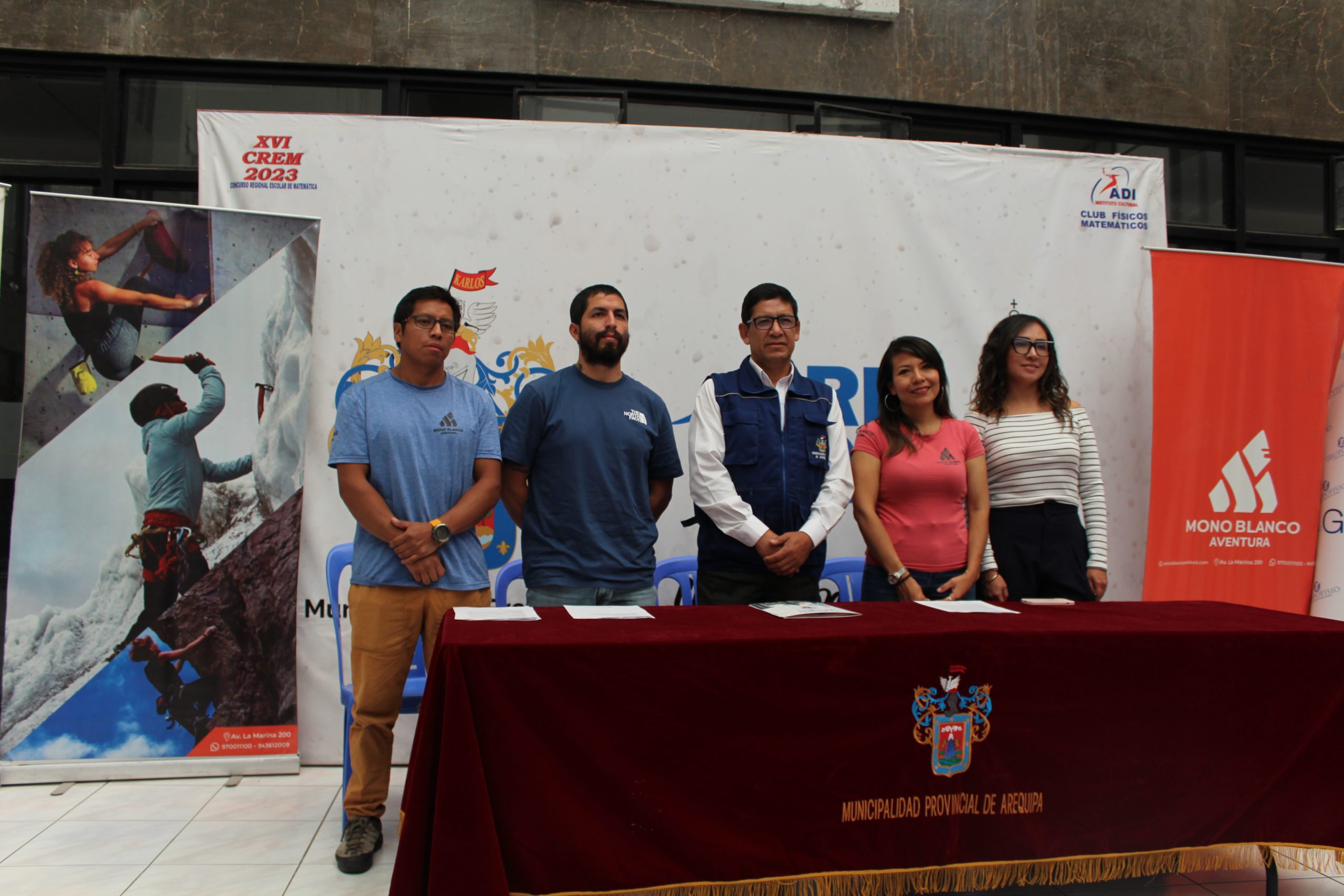 Competencia de escalada deportiva homologada hoy en Arequipa