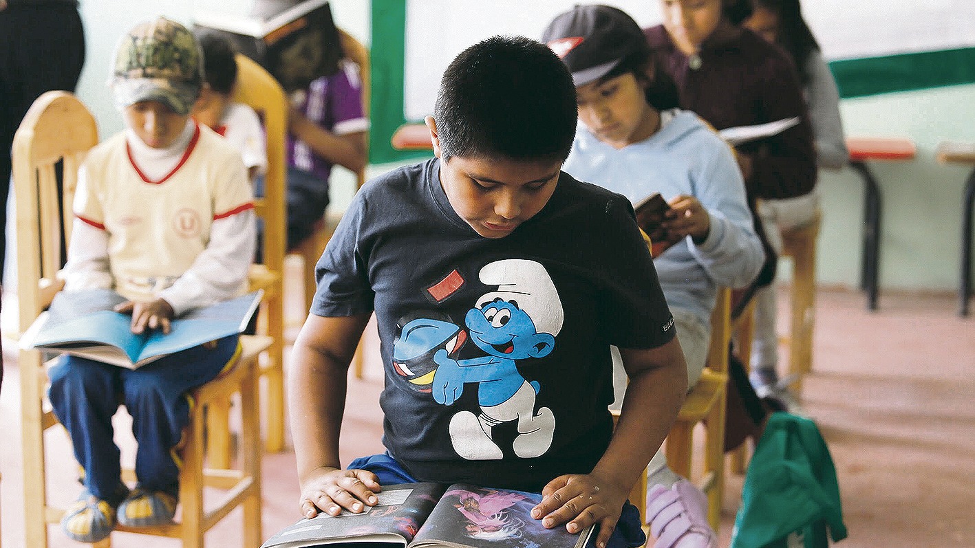 El hábito de la lectura en niños se desarrolla mayormente a través de ilustraciones