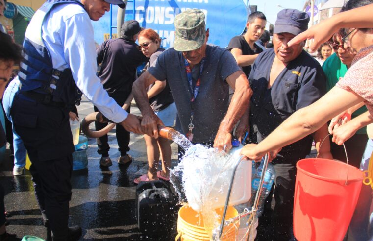 Suspensión del servicio de agua potable afectará a 400 mil usuarios