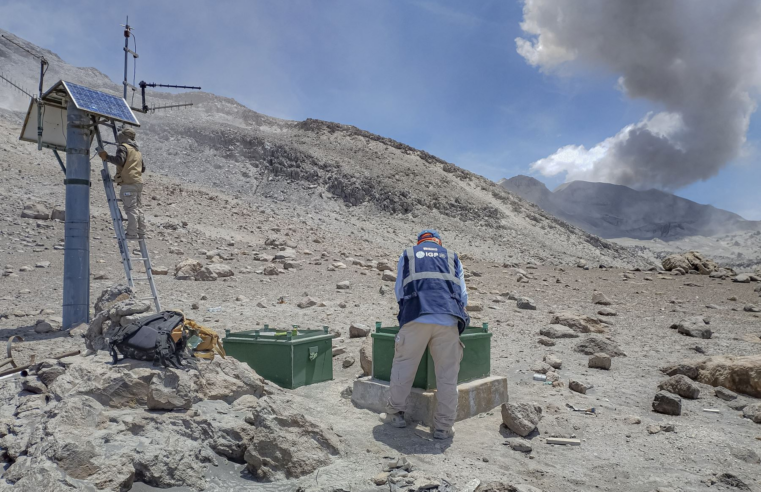 IGP reporta monitoreo del volcán Ubinas