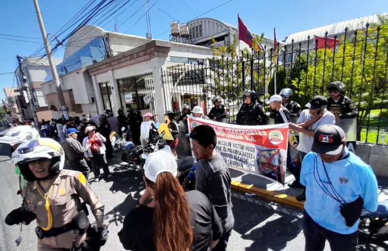 NO VA MPA pacta reunión con transportistas informales mañana tras marcha rodante