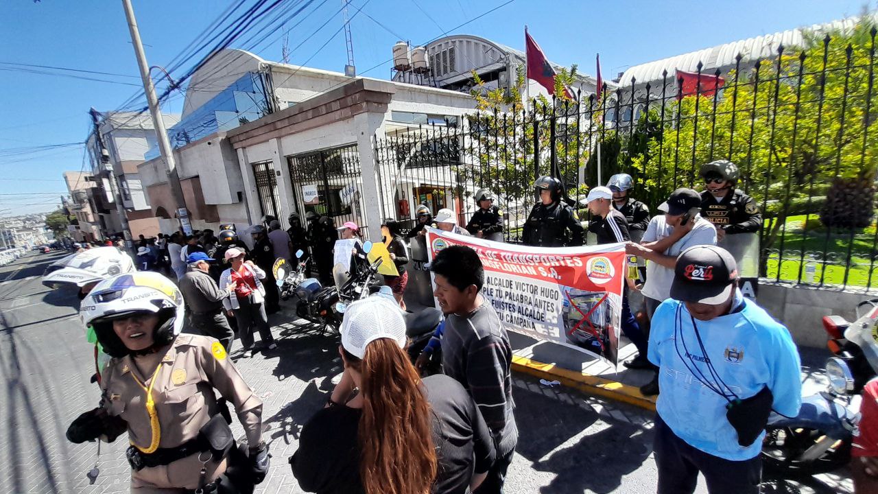 NO VA MPA pacta reunión con transportistas informales mañana tras marcha rodante