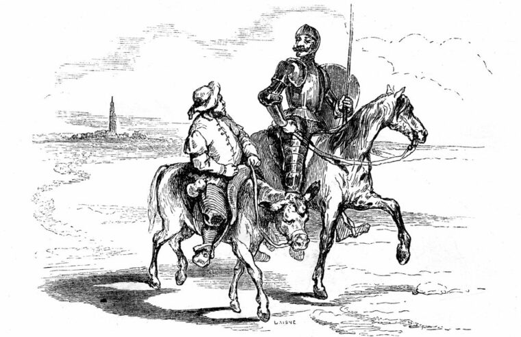 QUIJOTE Y SANCHO PANZA PARA GOBERNAR