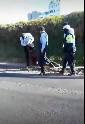 Serenos de Yanahuara habrían maltratado a indigente en vía pública