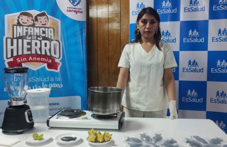 Con “pescaditos de hierro” combatirán la anemia