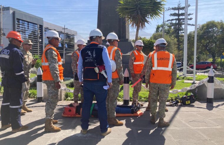 Arequipa muestra poco compromiso ante simulacro Multipeligro