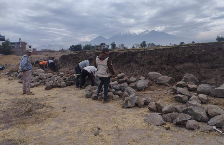 Restauran andenes dañados en campiña de Paucarpata