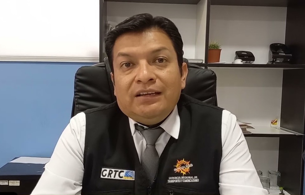 Destituyen a Carlos Ramos Vera como titular de la Gerencia Regional de Transportes 