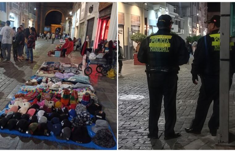 Solo 70 policías municipales para controlar a más de 2 mil ambulantes informales