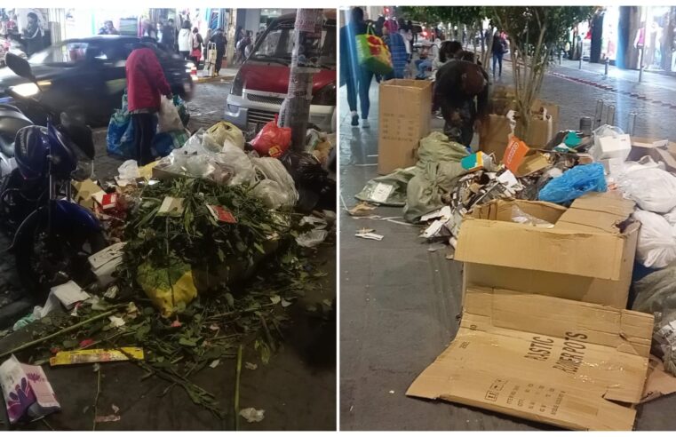 Sancionarán a comerciantes que acumulen basura en el Centro Histórico