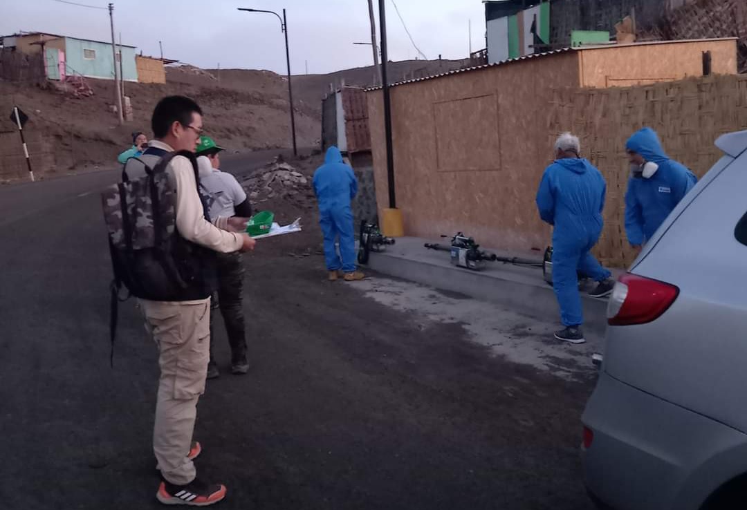 Potencian jornadas de fumigación del dengue en Yauca