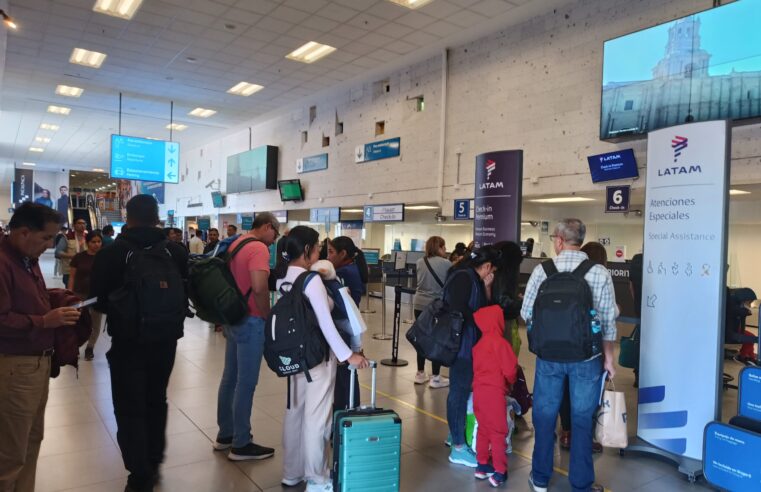 Aeropuerto de Arequipa reanudó vuelos a Lima a partir del mediodía