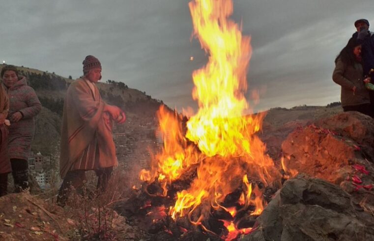 Puno celebró fecha con rituales y ofrendas a la pachamama