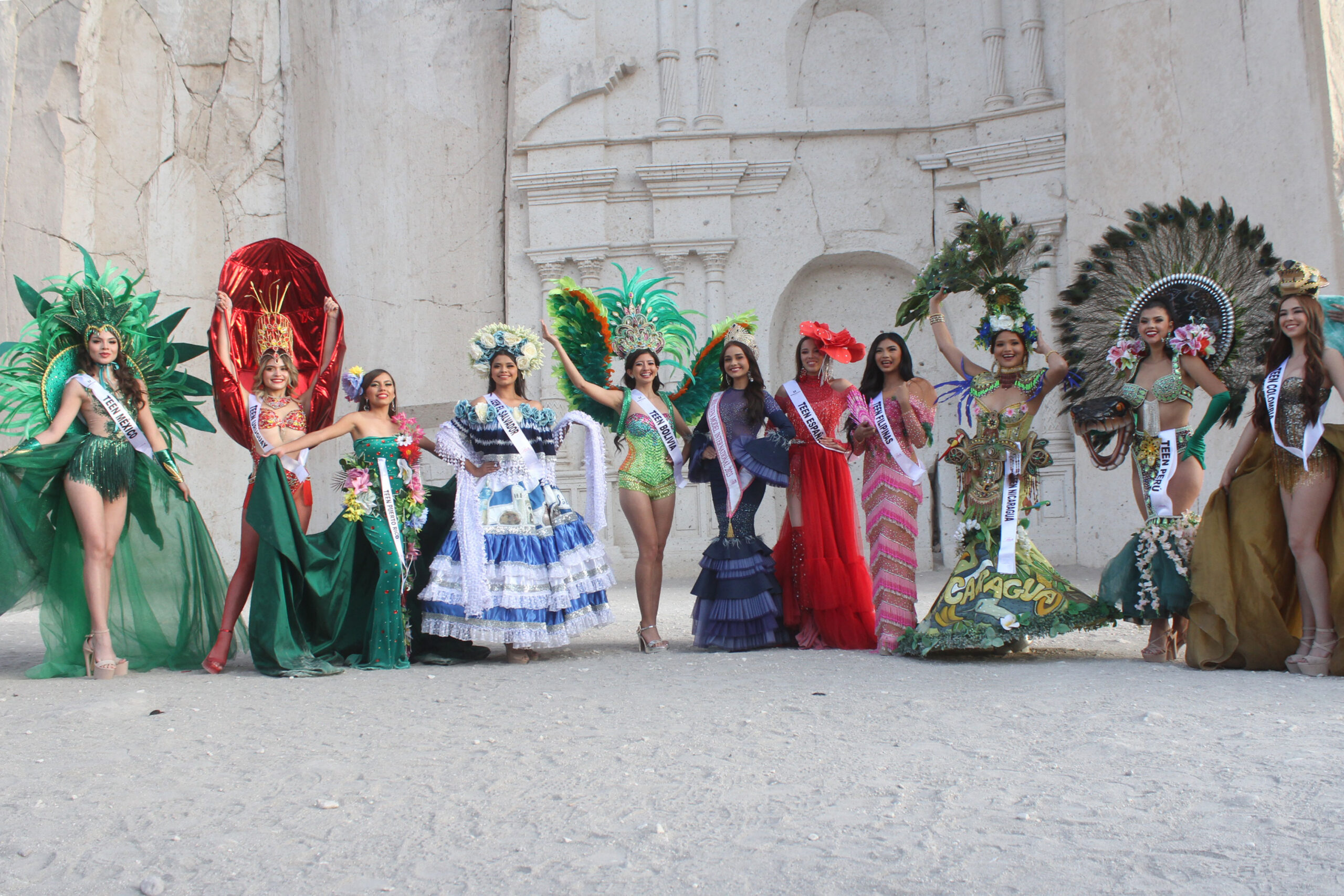 Misses internacionales enamoradas de Arequipa