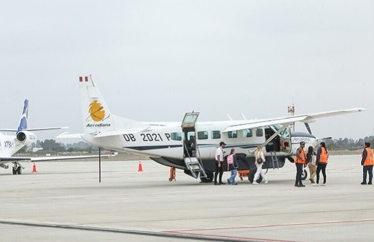 Gobierno incentivará a las aerolíneas para que operen más vuelos a Pisco