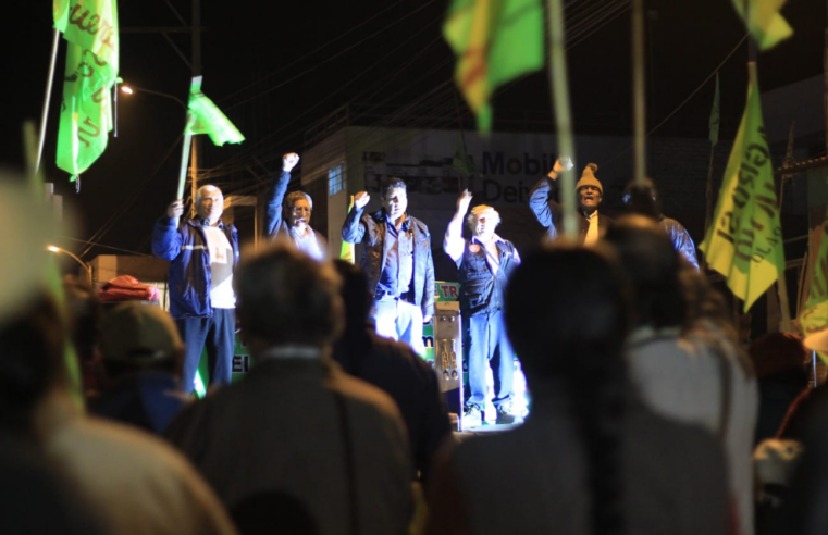 Acordaron realizar marchas el 19, 27 y 28 de julio contra Tía María