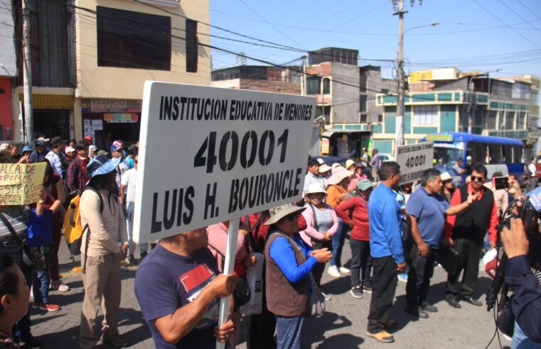 En 15 días informarán sobre fecha de culminación de obra en colegio Luis H. Bouroncle