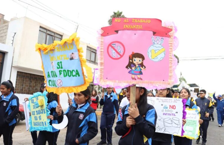 Buscan sensibilizar a la población para disminuir trabajo infantil