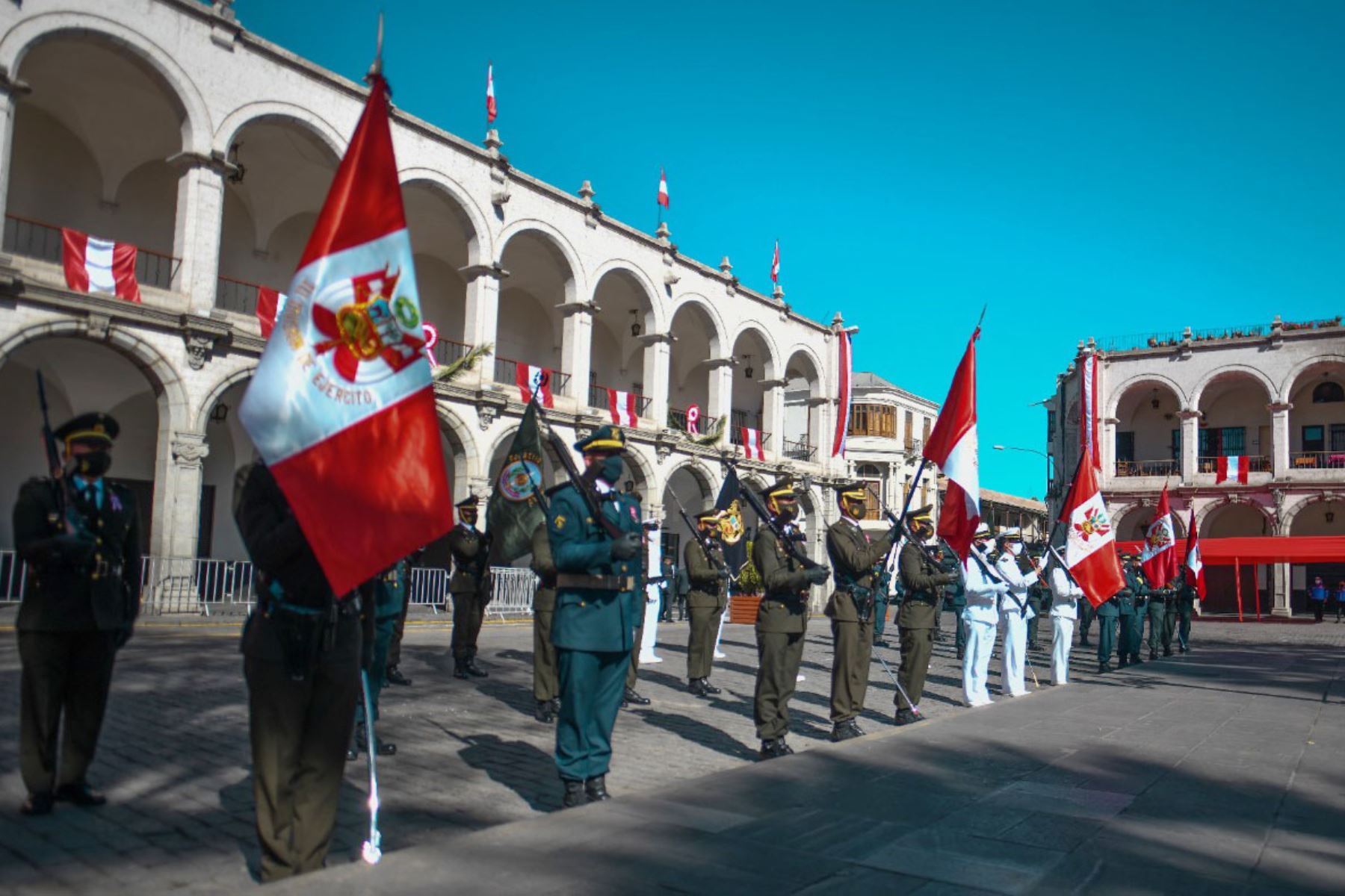 Mañana se inician actos protocolares en Arequipa por Fiestas Patrias