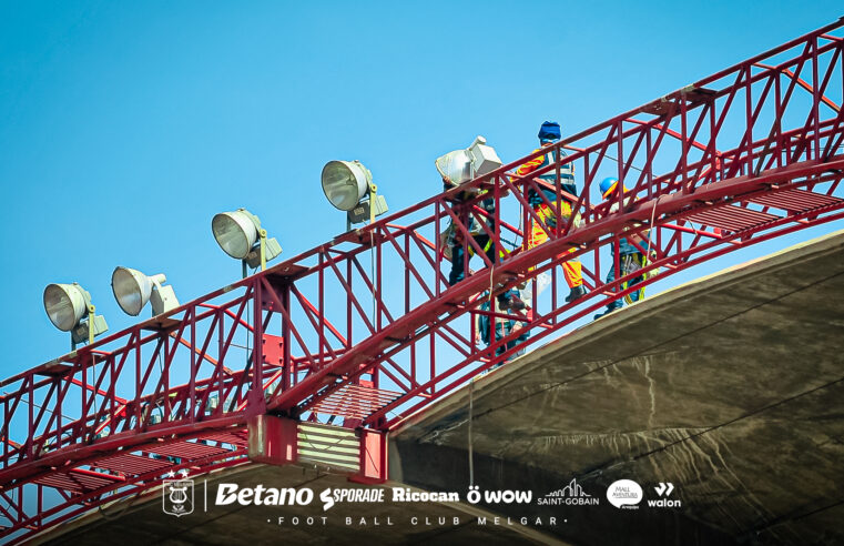 Prueban nueva iluminación del estadio Arequipa