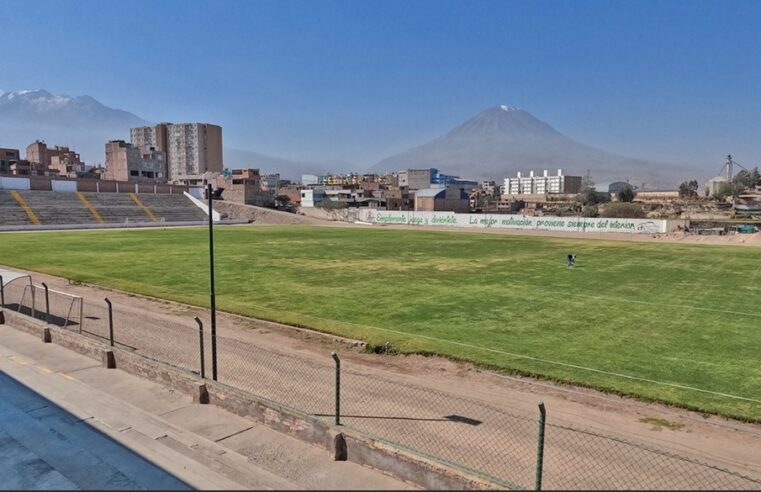 Todo listo para que ruede la pelota en Cerro Colorado