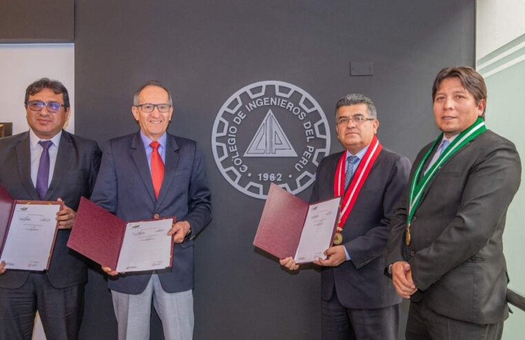 Egasa y el Colegio de Ingenieros del Perú firman convenio