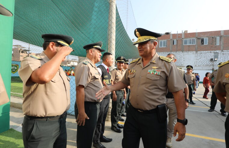 Mininter prepara la salida del comandante general Zanabria