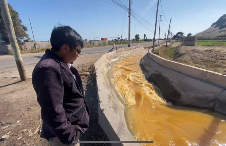 Agricultores exigen la presencia del gobernador de Arequipa en Islay