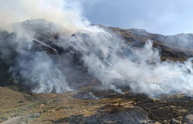 Alertan sobre condiciones atmosféricas favorables a incendios forestales